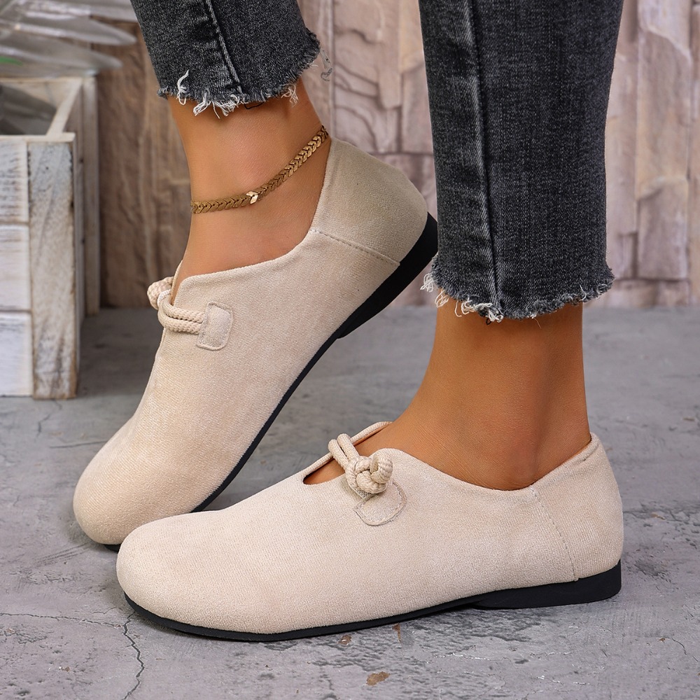 Women Flat Loafers Round Toe K - Women'S Shoes 评论和价格